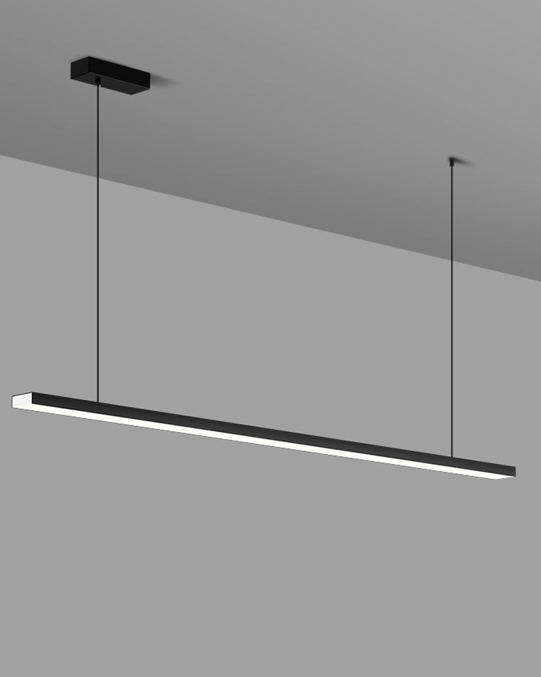 Suspension LED Extra-Longue - Ligne Épurée | Longéa