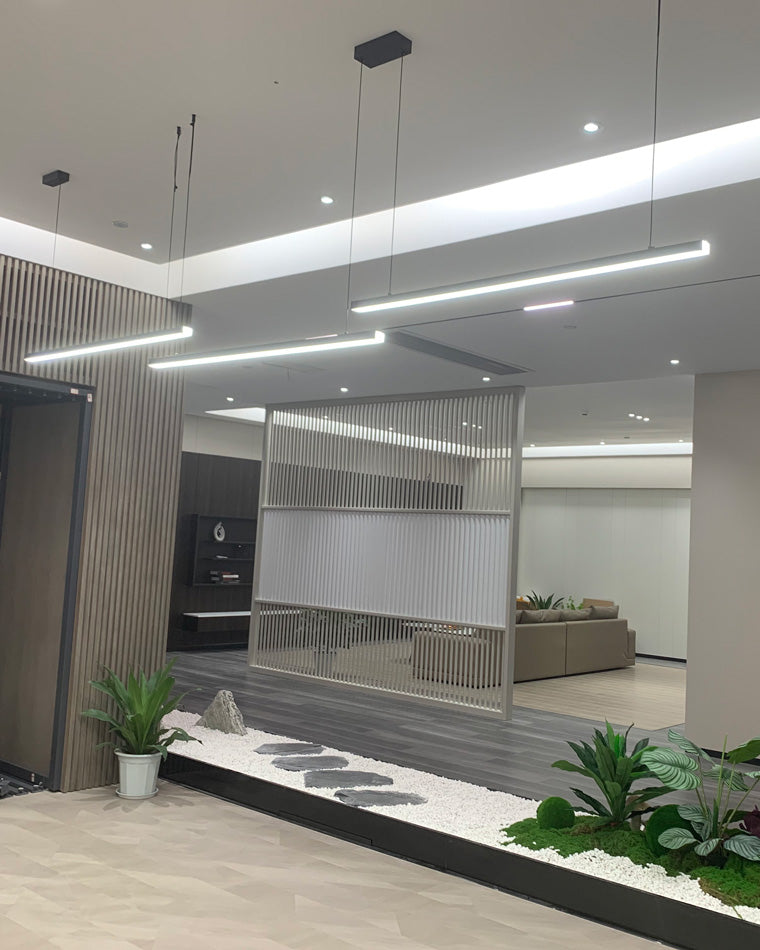 Suspension LED Extra-Longue - Ligne Épurée | Longéa