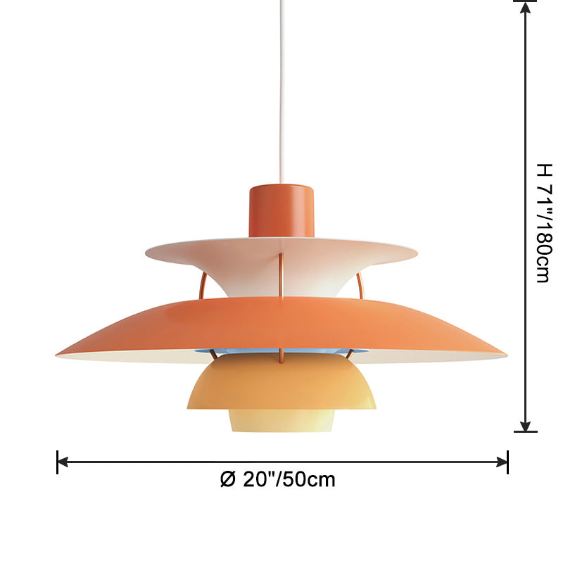 Suspension Scandinave Colorée - Touche Joyeuse | Couléa