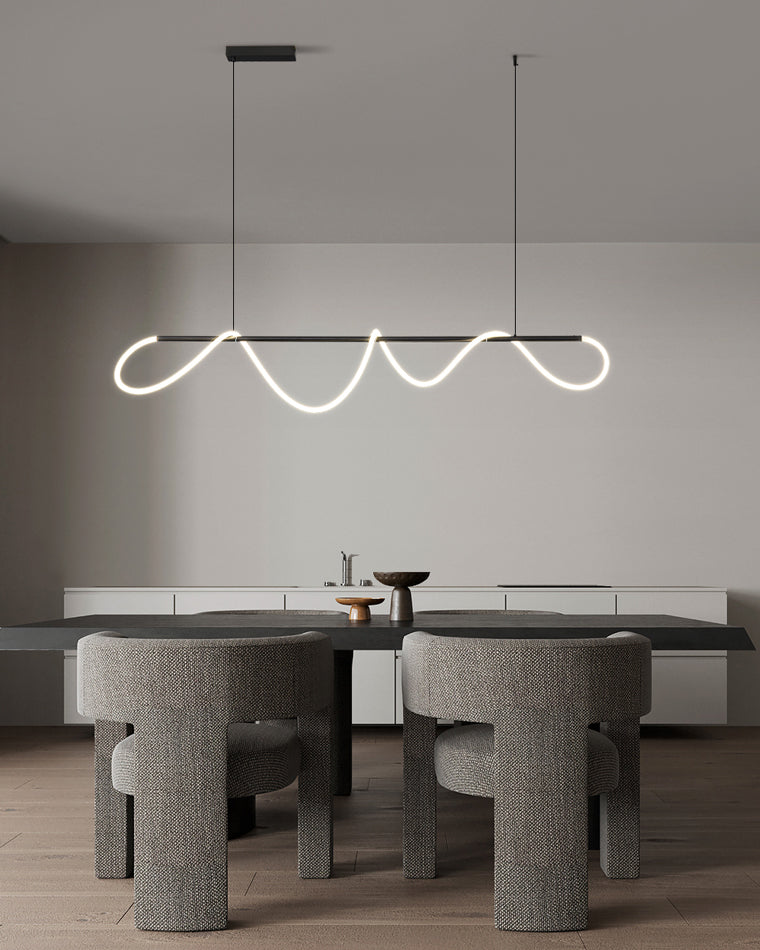 Lustre Anneau LED - Laiton Lumineux | Anéla