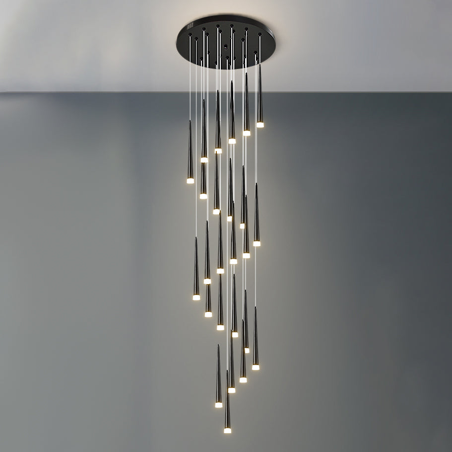 Lustre Spirale - Cascade de Cônes | Spiréa
