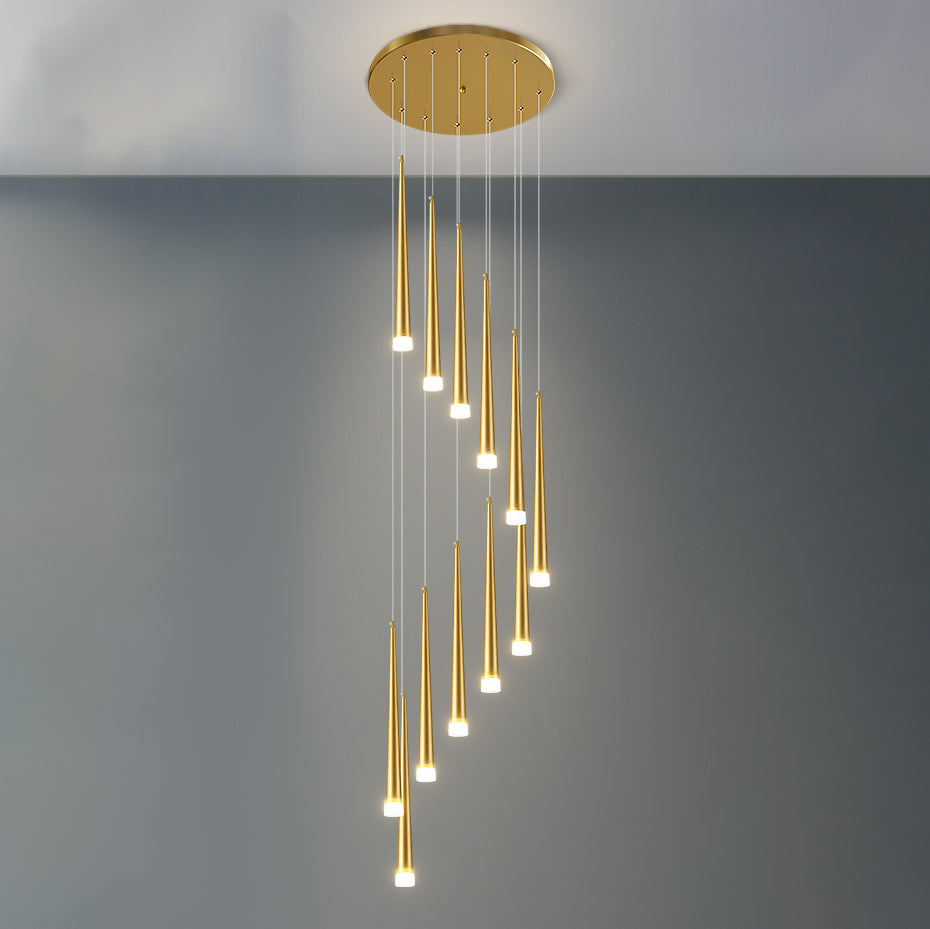 Lustre Spirale - Cascade de Cônes | Spiréa