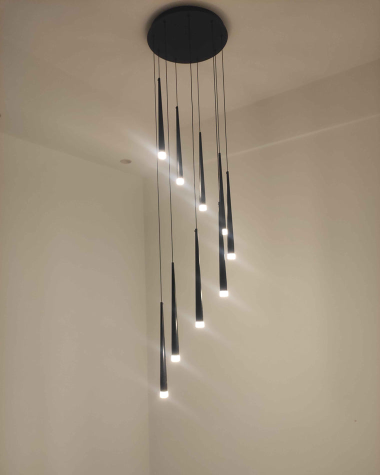 Lustre Spirale - Cascade de Cônes | Spiréa