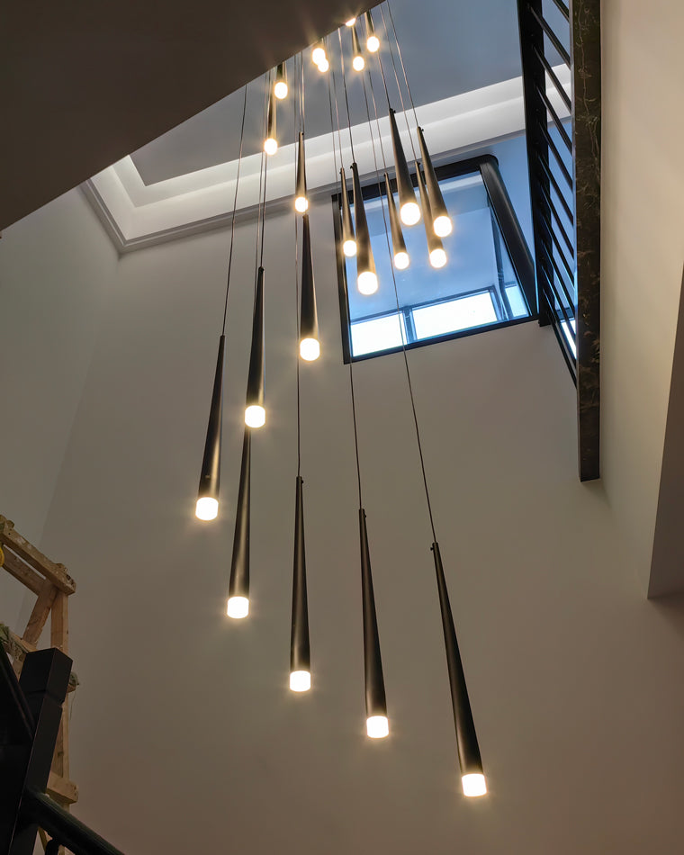 Lustre Spirale - Cascade de Cônes | Spiréa