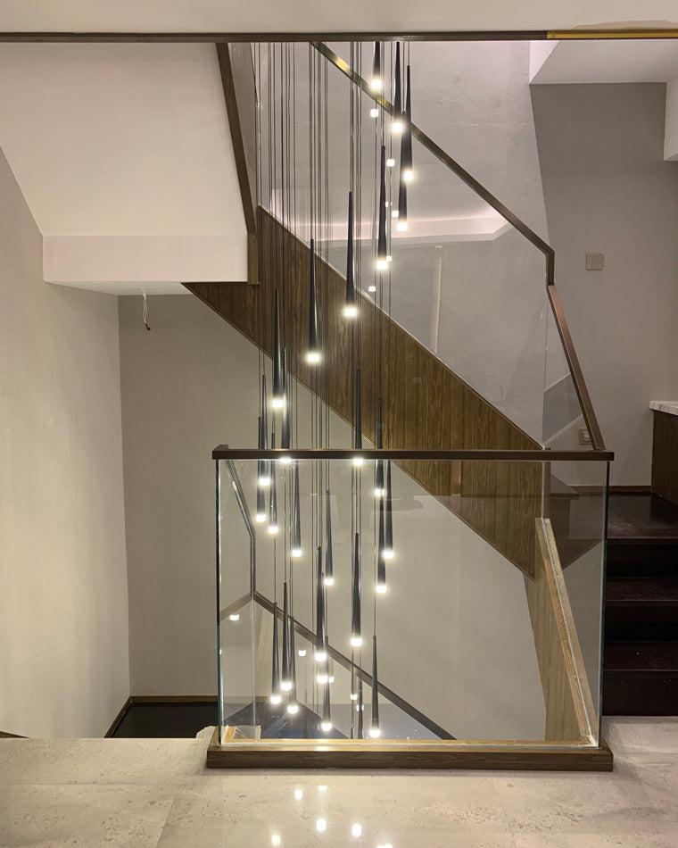 Lustre Spirale - Cascade de Cônes | Spiréa