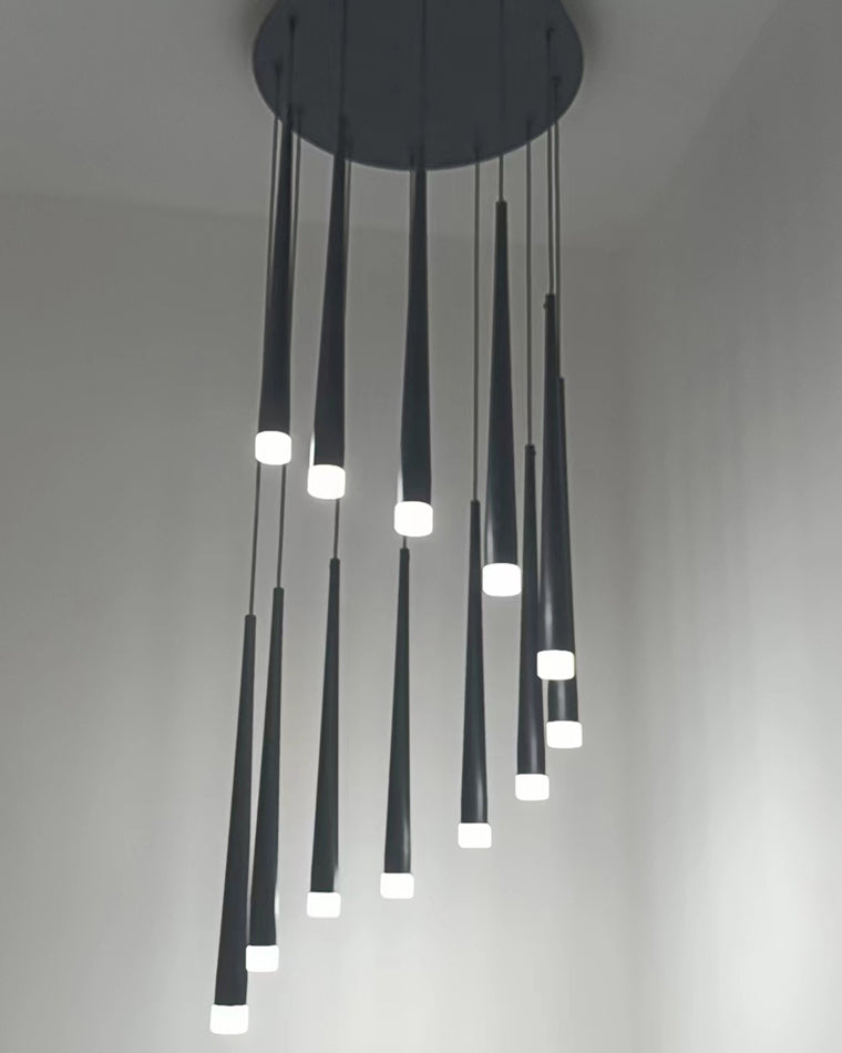 Lustre Spirale - Cascade de Cônes | Spiréa