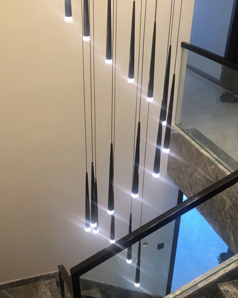 Lustre Spirale - Cascade de Cônes | Spiréa