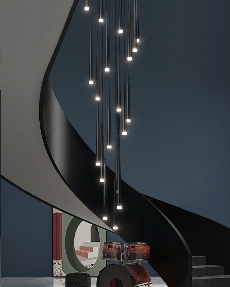 Lustre Spirale - Cascade de Cônes | Spiréa