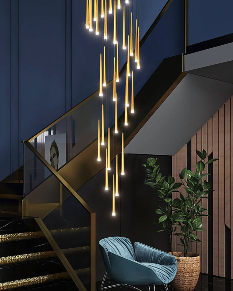 Lustre Spirale - Cascade de Cônes | Spiréa