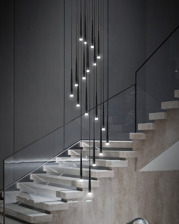 Lustre Spirale - Cascade de Cônes | Spiréa