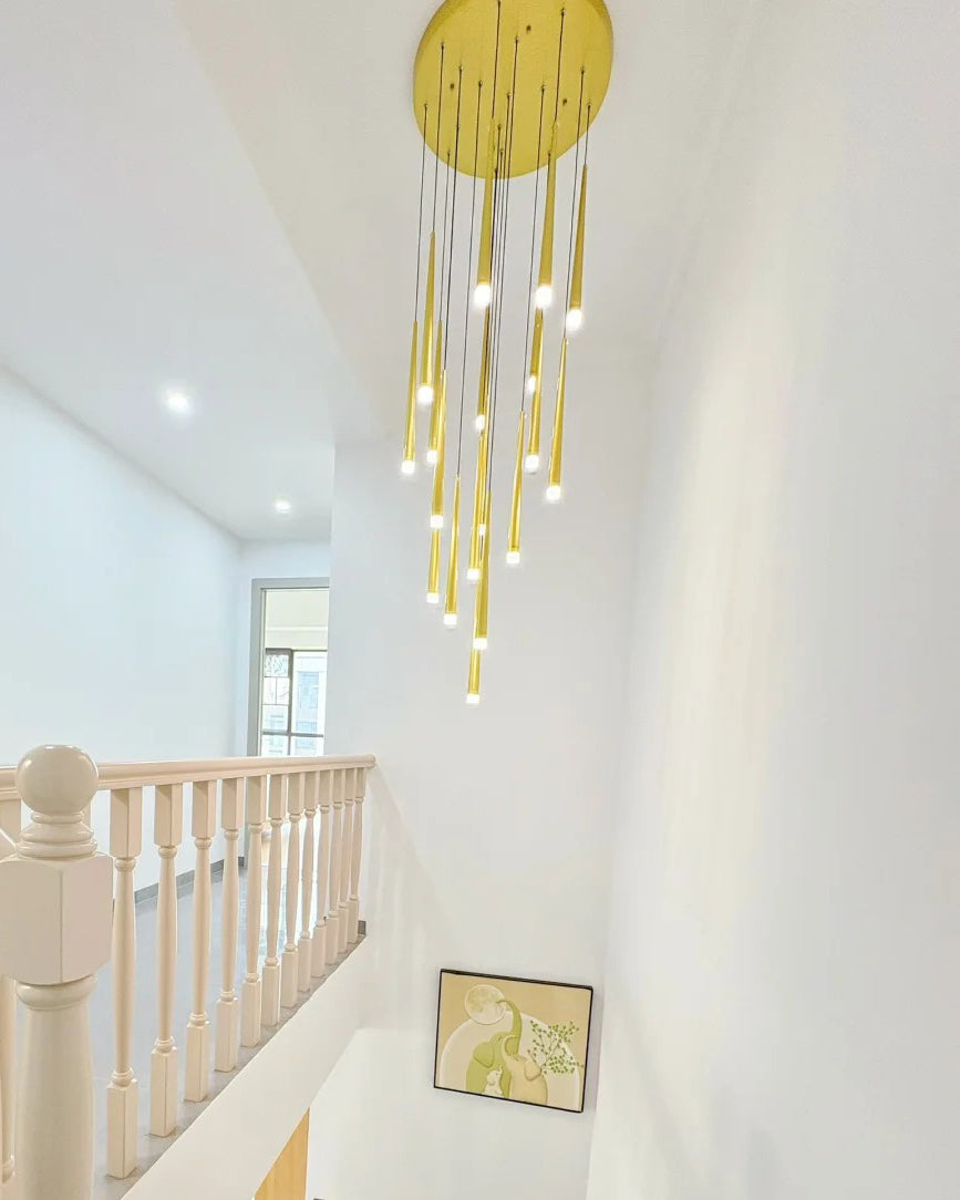 Lustre Spirale - Cascade de Cônes | Spiréa