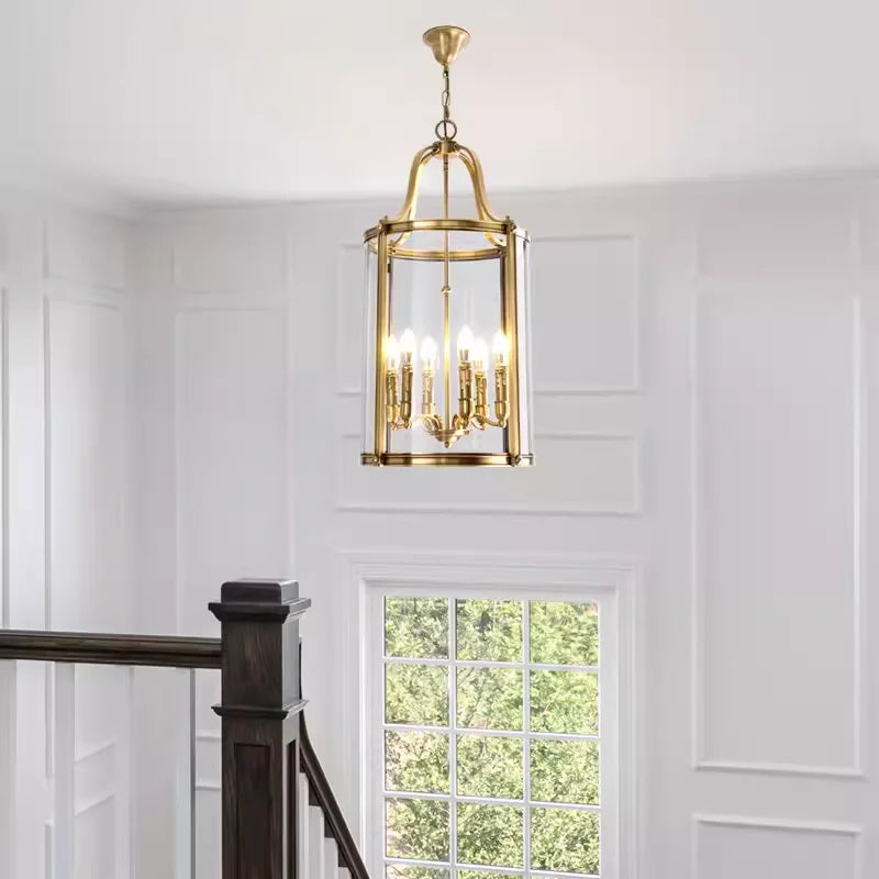 Lustre Cage Cuivre - Vintage Industriel | Cuprélia