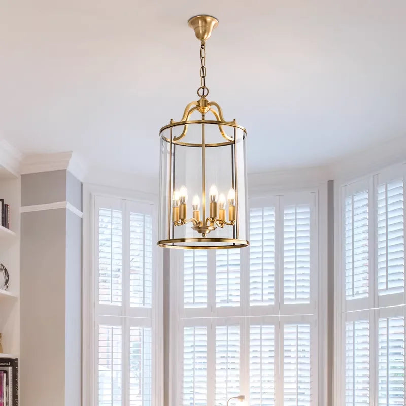 Lustre Cage Cuivre - Vintage Industriel | Cuprélia
