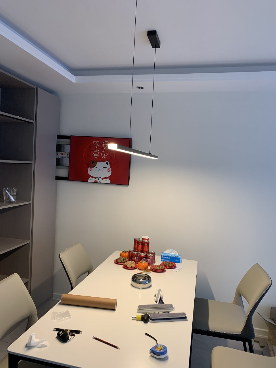 Suspension LED Extra-Longue - Ligne Épurée | Longéa