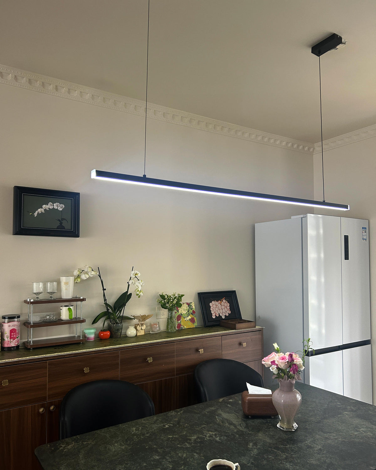 Suspension LED Extra-Longue - Ligne Épurée | Longéa