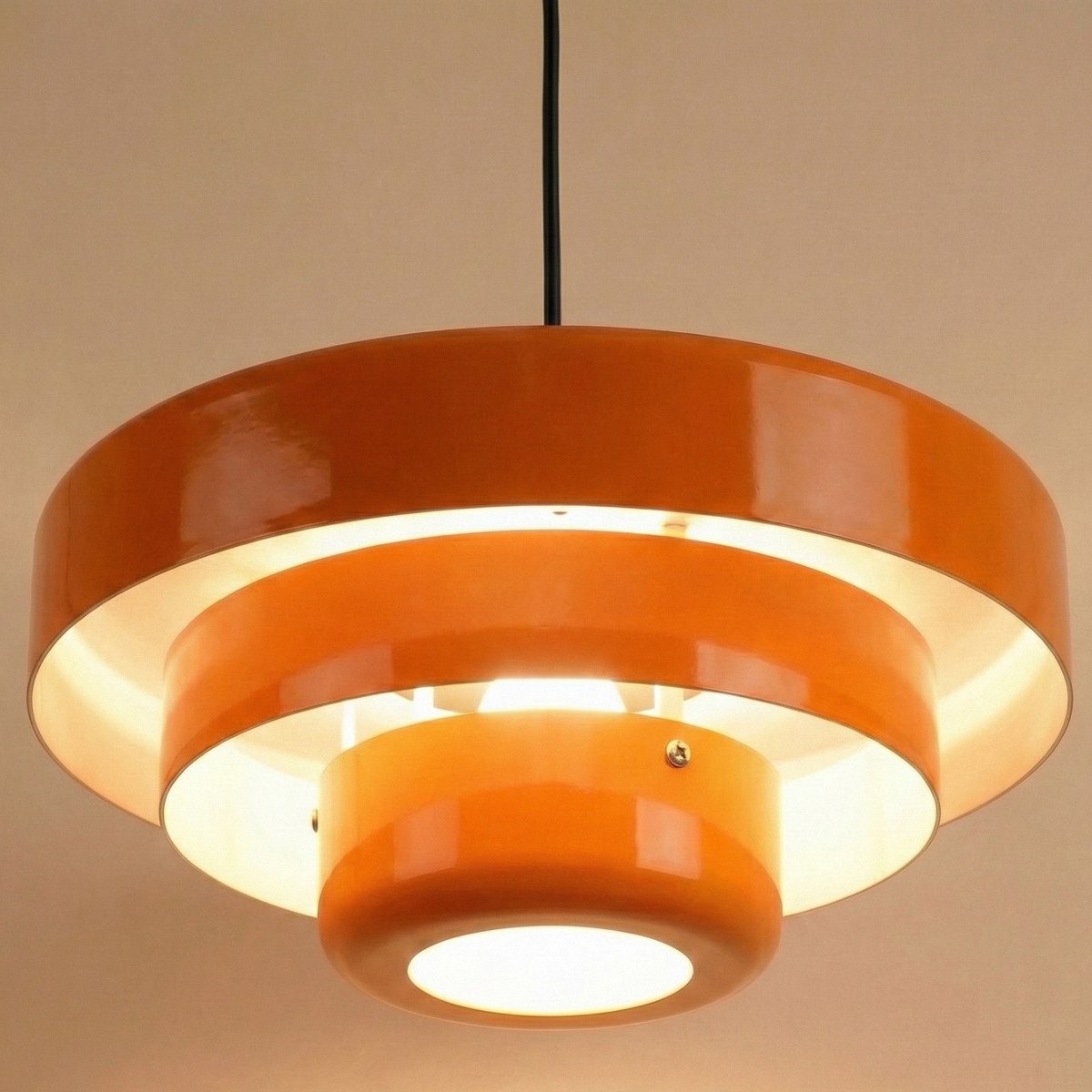 Suspension Disques Superposés - Rétro 70s | Solaréa