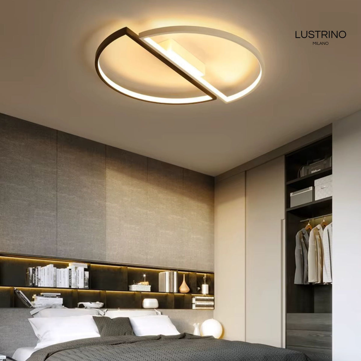 Plafonnier LED Chambre - Éclairage Tamisé | Ledona