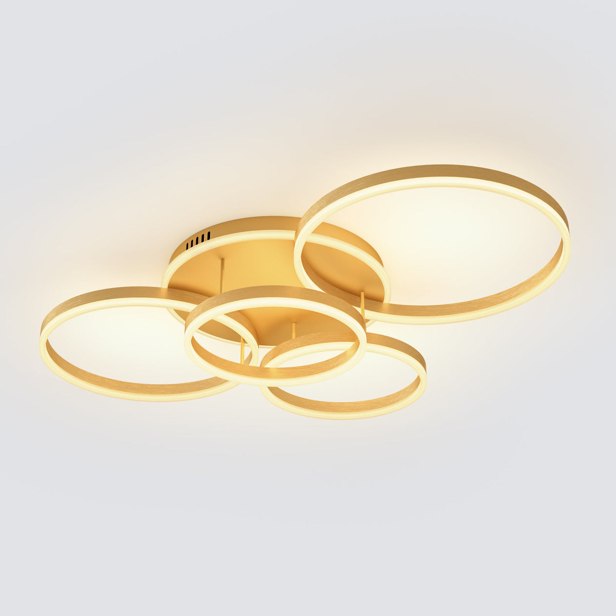 Plafonnier LED - Anneaux Décalés | Cercléa
