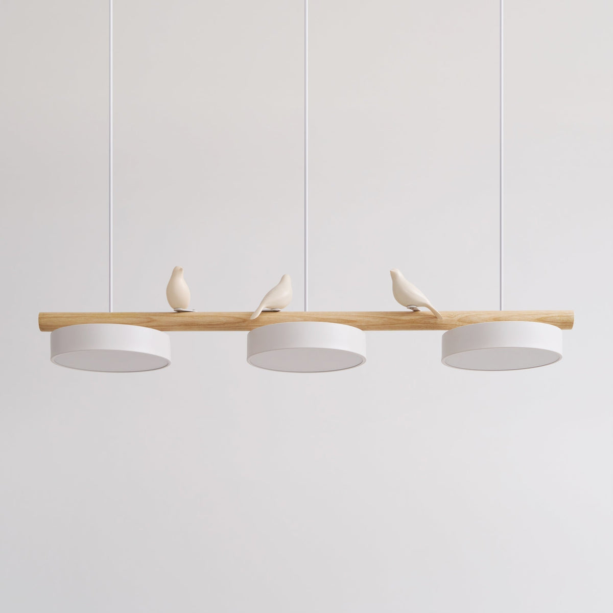 Suspension Oiseau - Bois & Résine | Clifféa