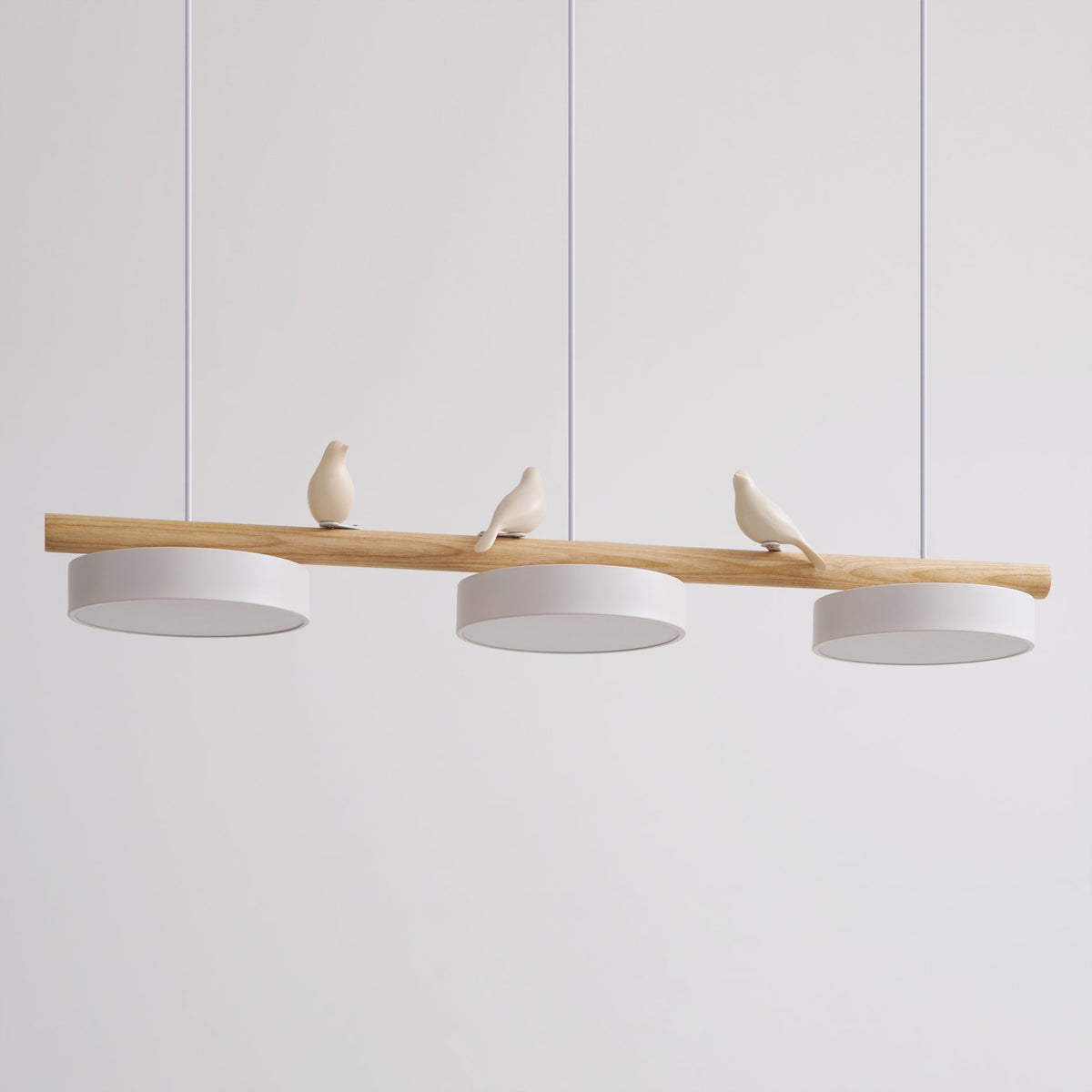 Suspension Oiseau - Bois & Résine | Clifféa