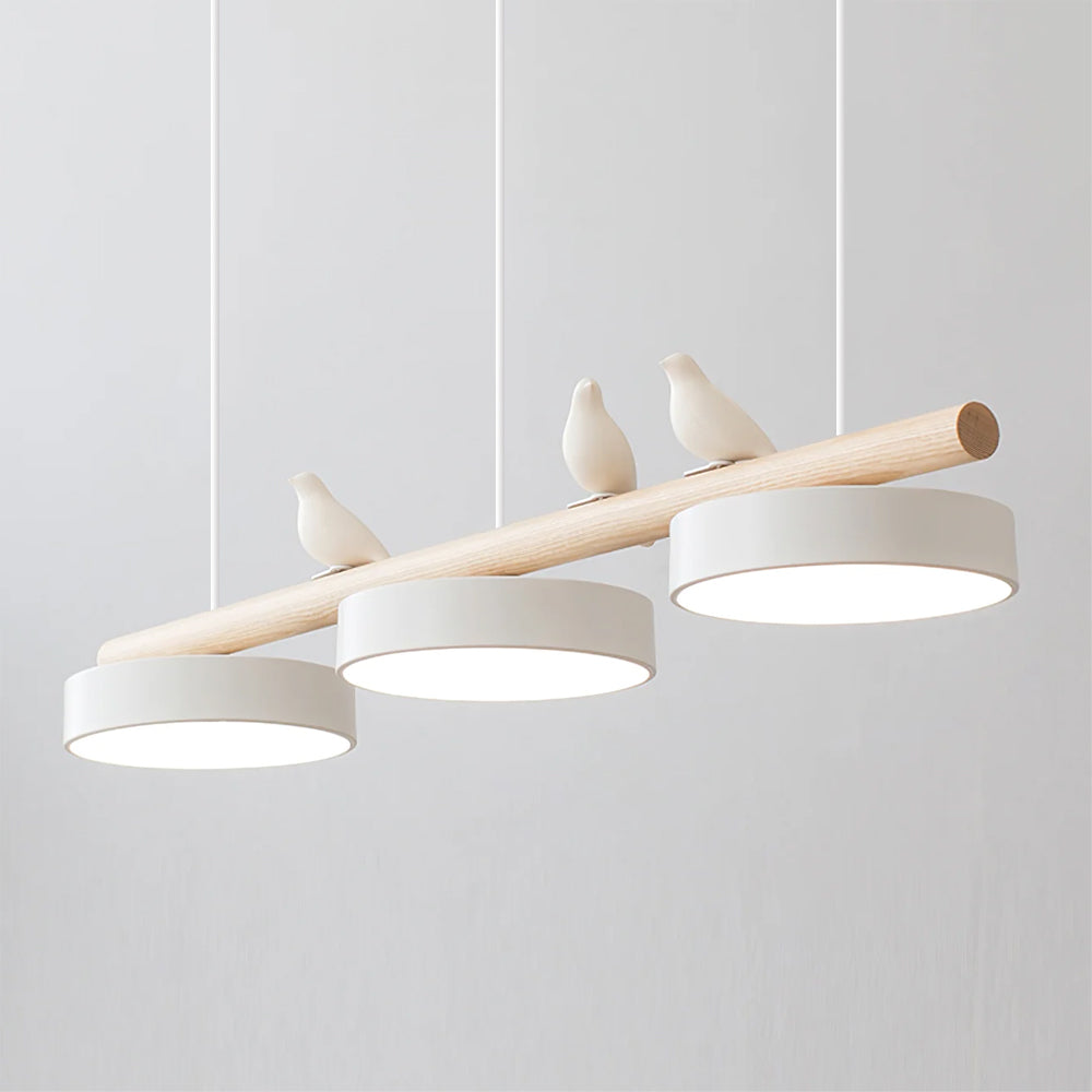 Suspension Oiseau - Bois & Résine | Clifféa