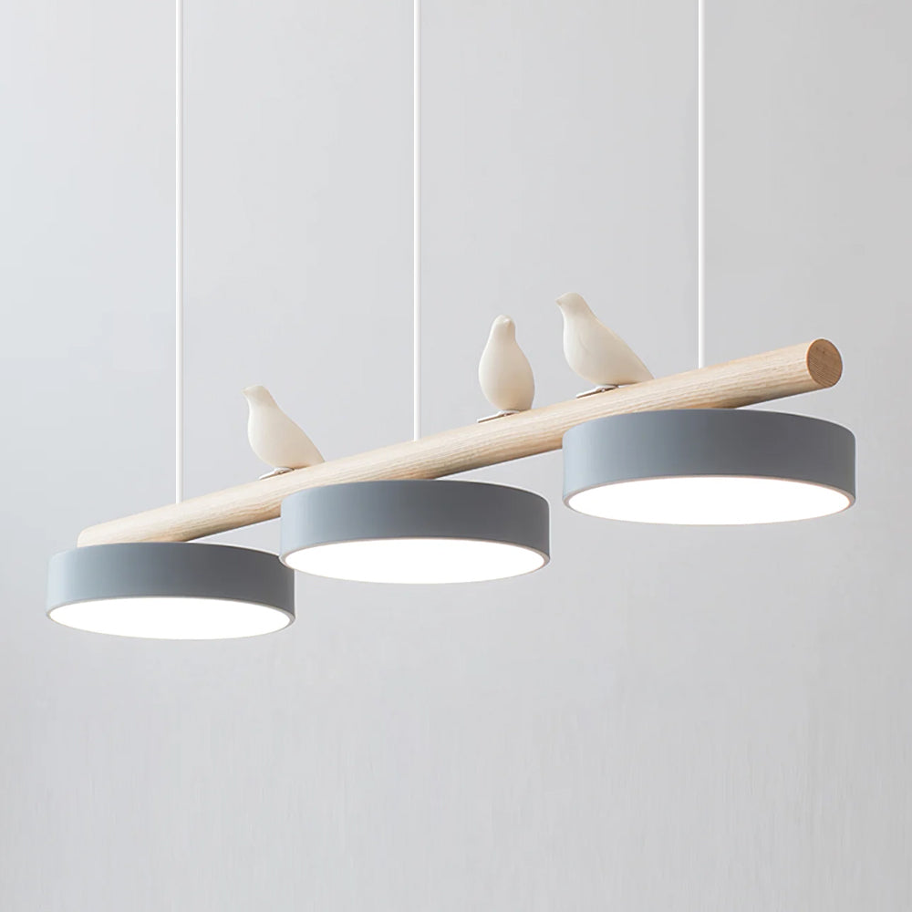 Suspension Oiseau - Bois & Résine | Clifféa