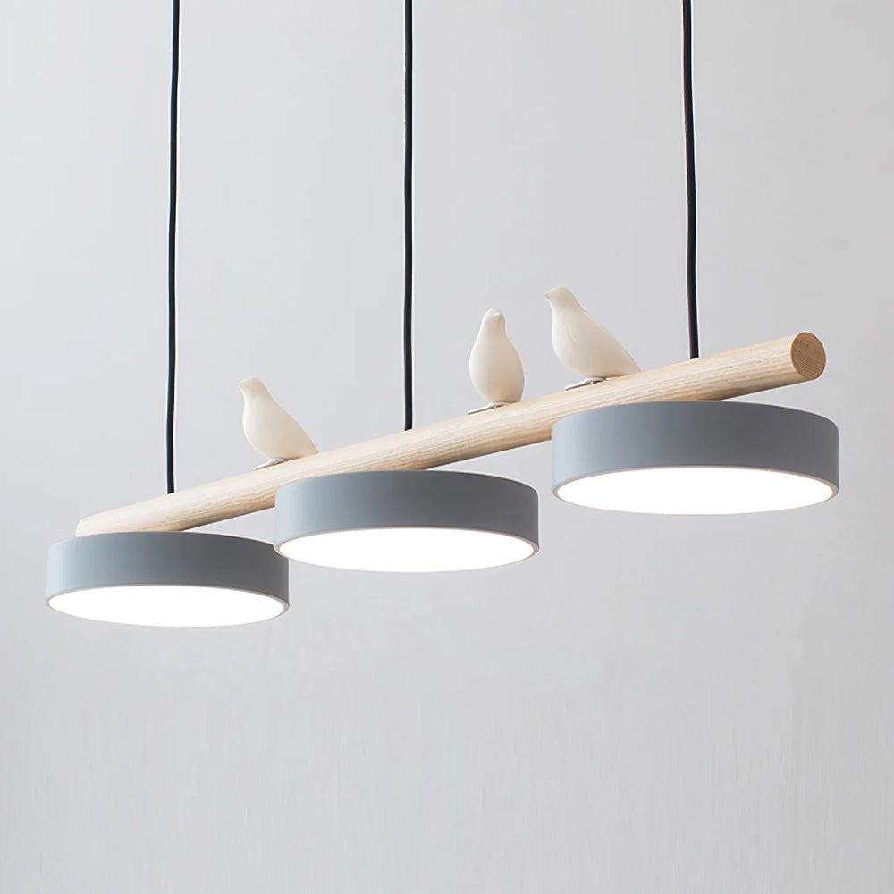Suspension Oiseau - Bois & Résine | Clifféa