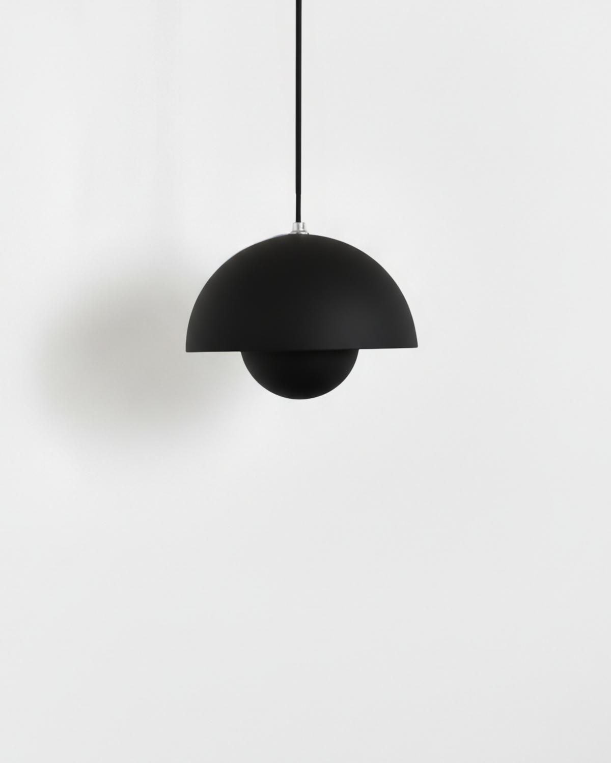 Suspension Space Age - Double Coupole Laquée | Nedéa