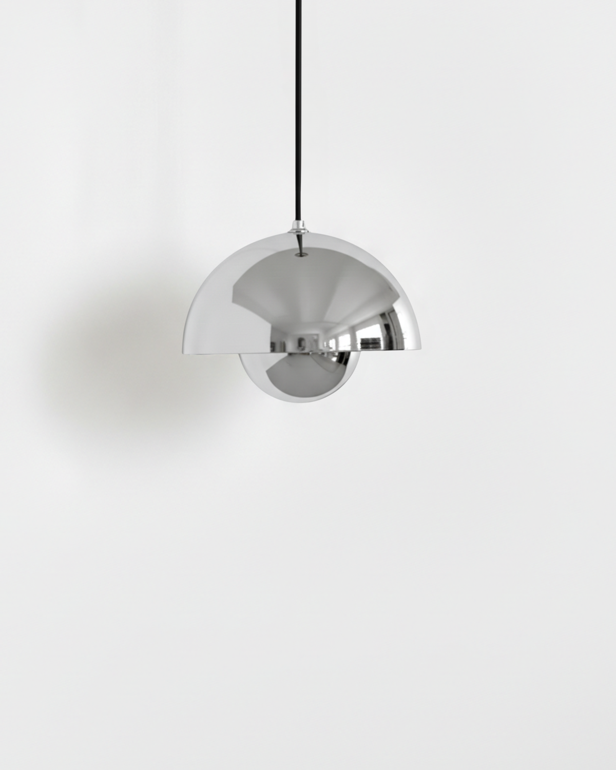 Suspension Space Age - Double Coupole Laquée | Nedéa