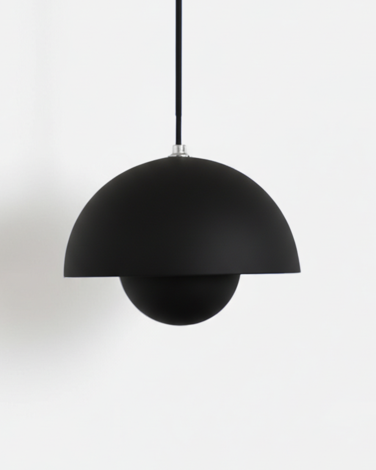 Suspension Space Age - Double Coupole Laquée | Nedéa