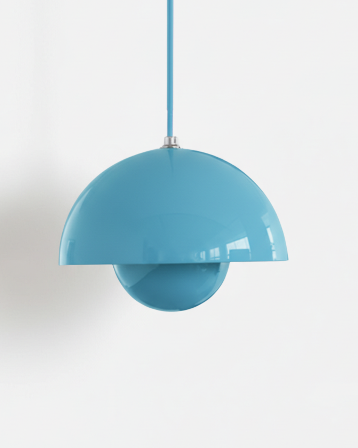 Suspension Space Age - Double Coupole Laquée | Nedéa