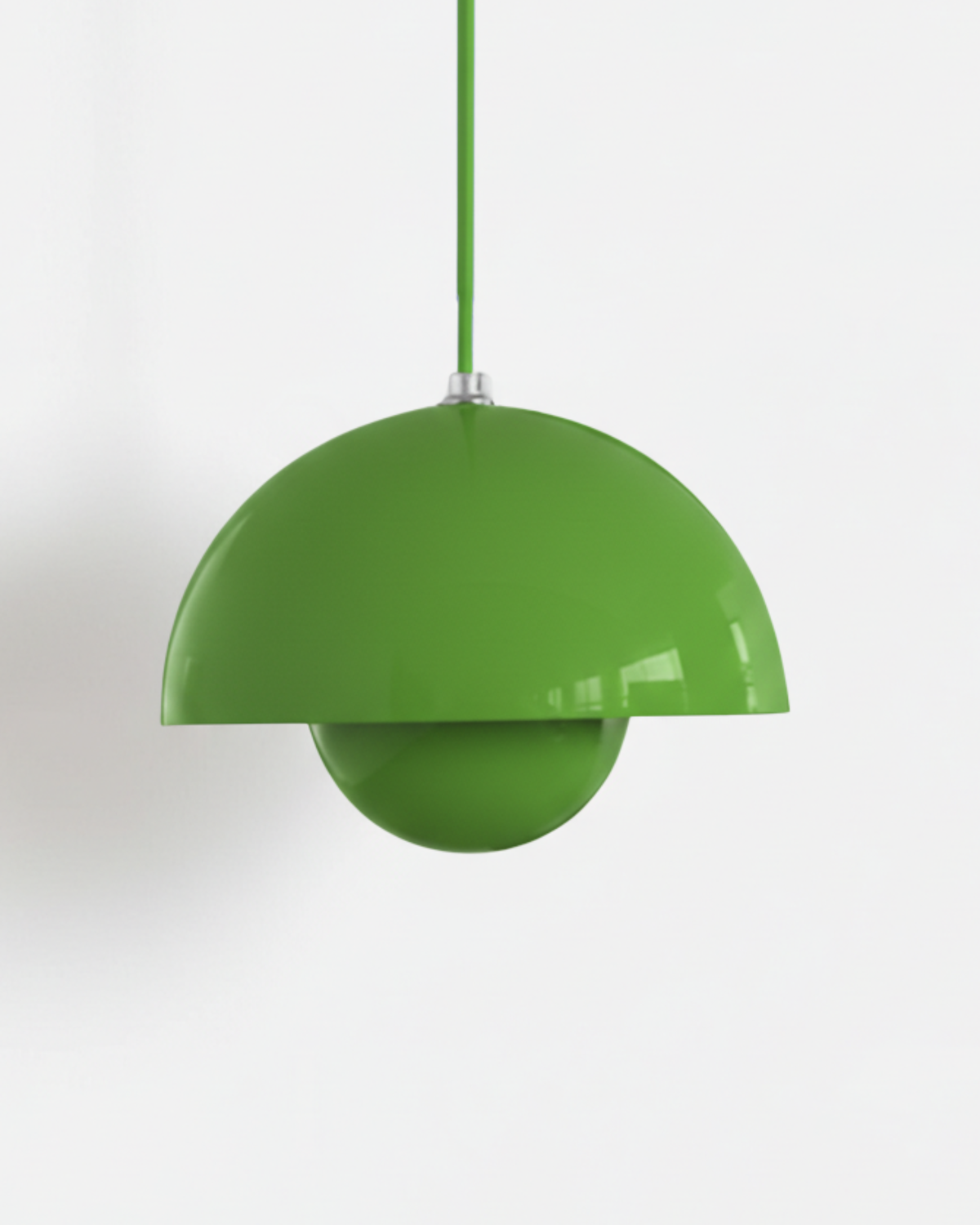 Suspension Space Age - Double Coupole Laquée | Nedéa