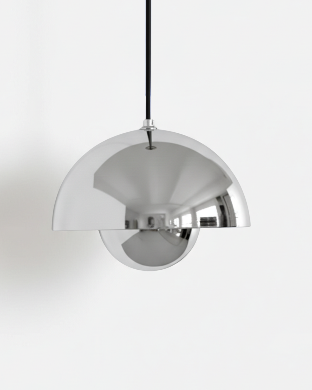 Suspension Space Age - Double Coupole Laquée | Nedéa