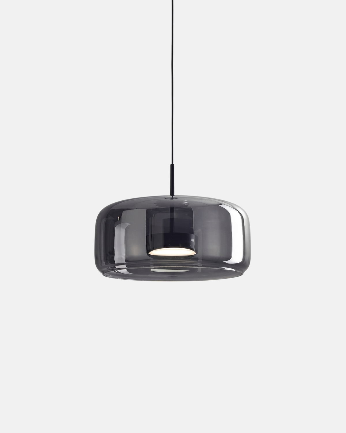 Suspension Verre Soufflé - Globe Teinté | Brumélia