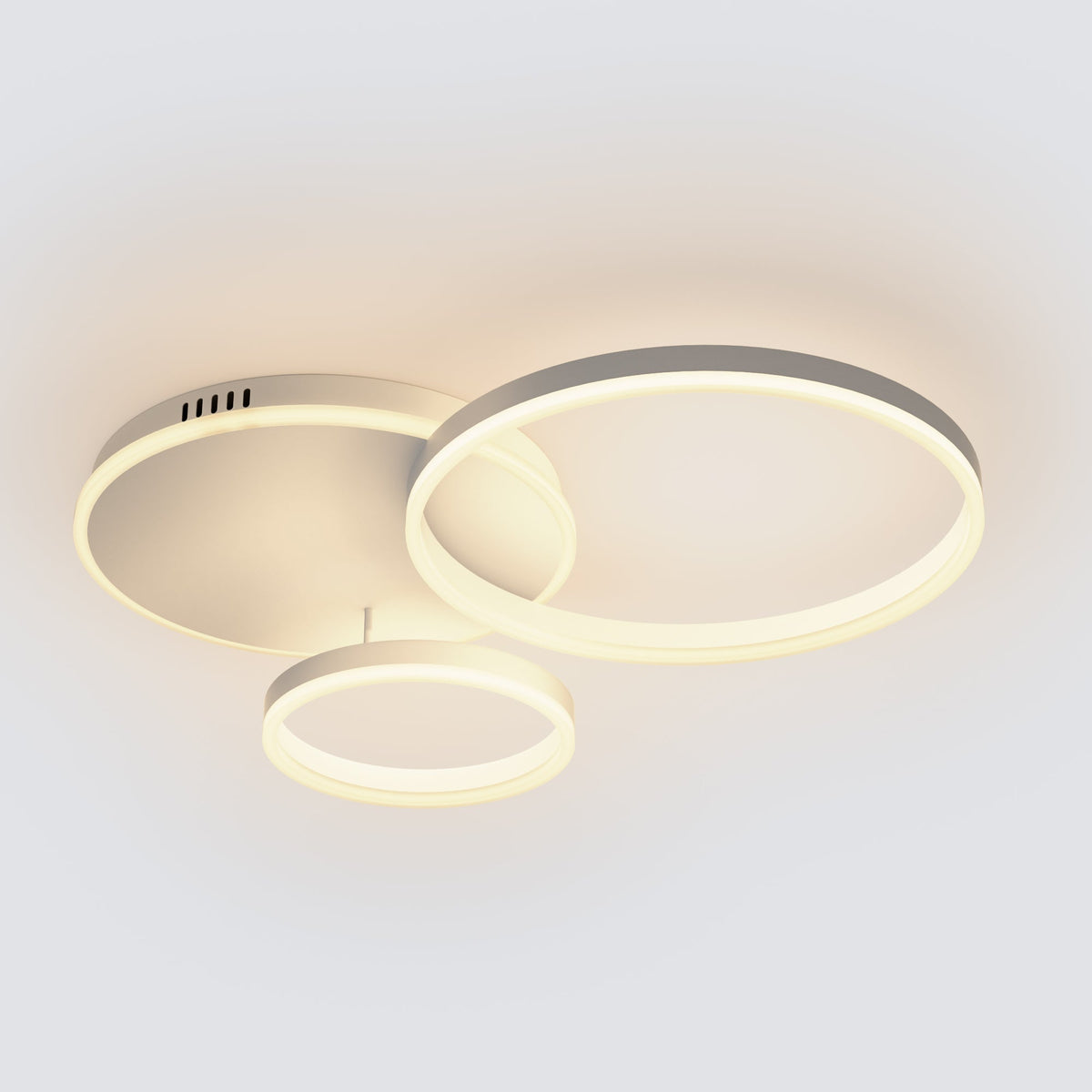 Plafonnier LED - Anneaux Décalés | Cercléa