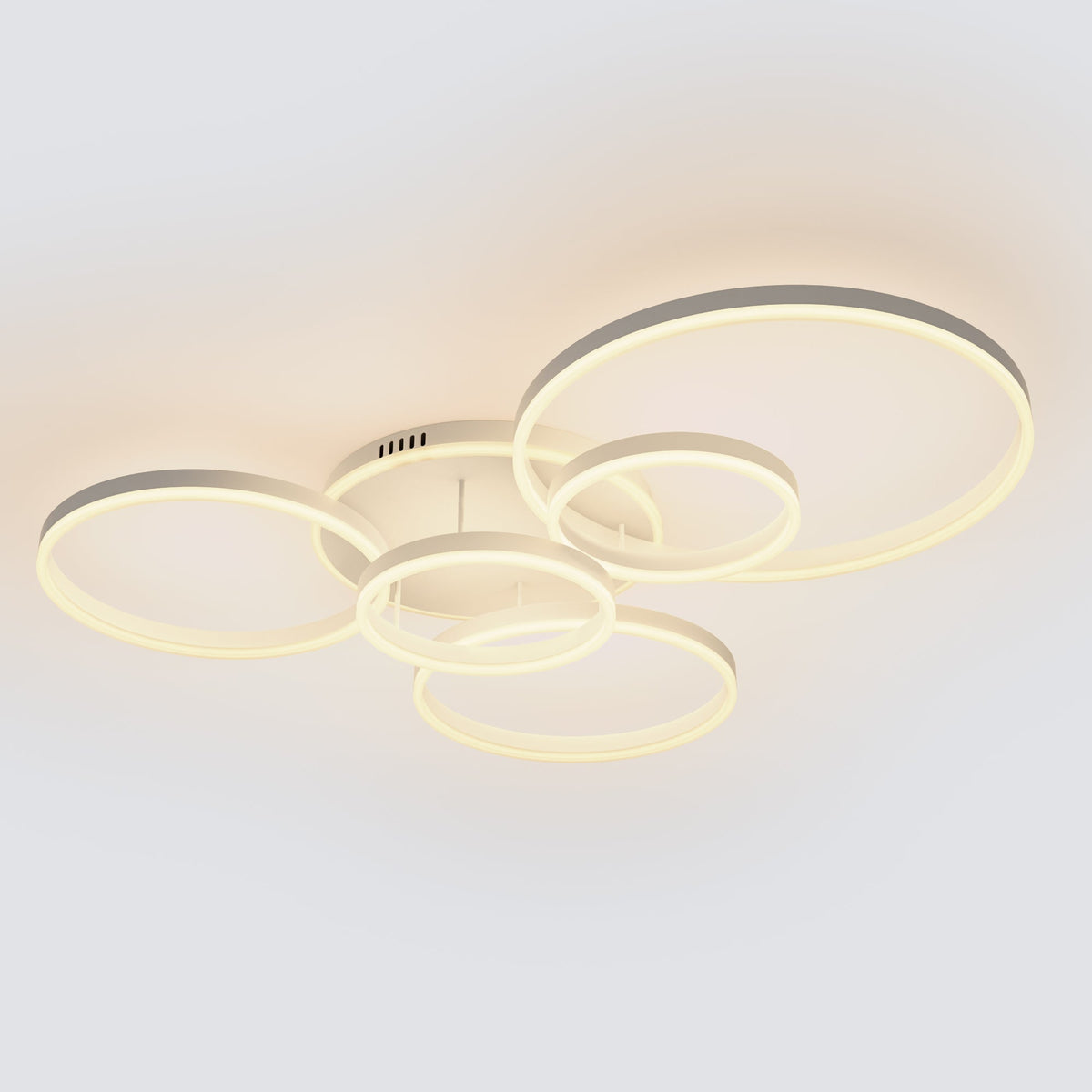 Plafonnier LED - Anneaux Décalés | Cercléa