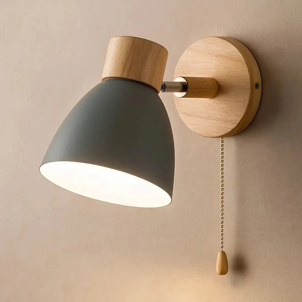 Applique Murale Nordique - Bois & Lumière Chaude | Norvia
