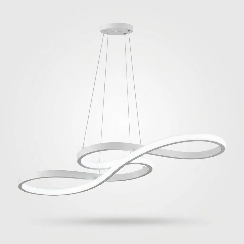 Lustre LED - Boucle Fluide | Éclisa