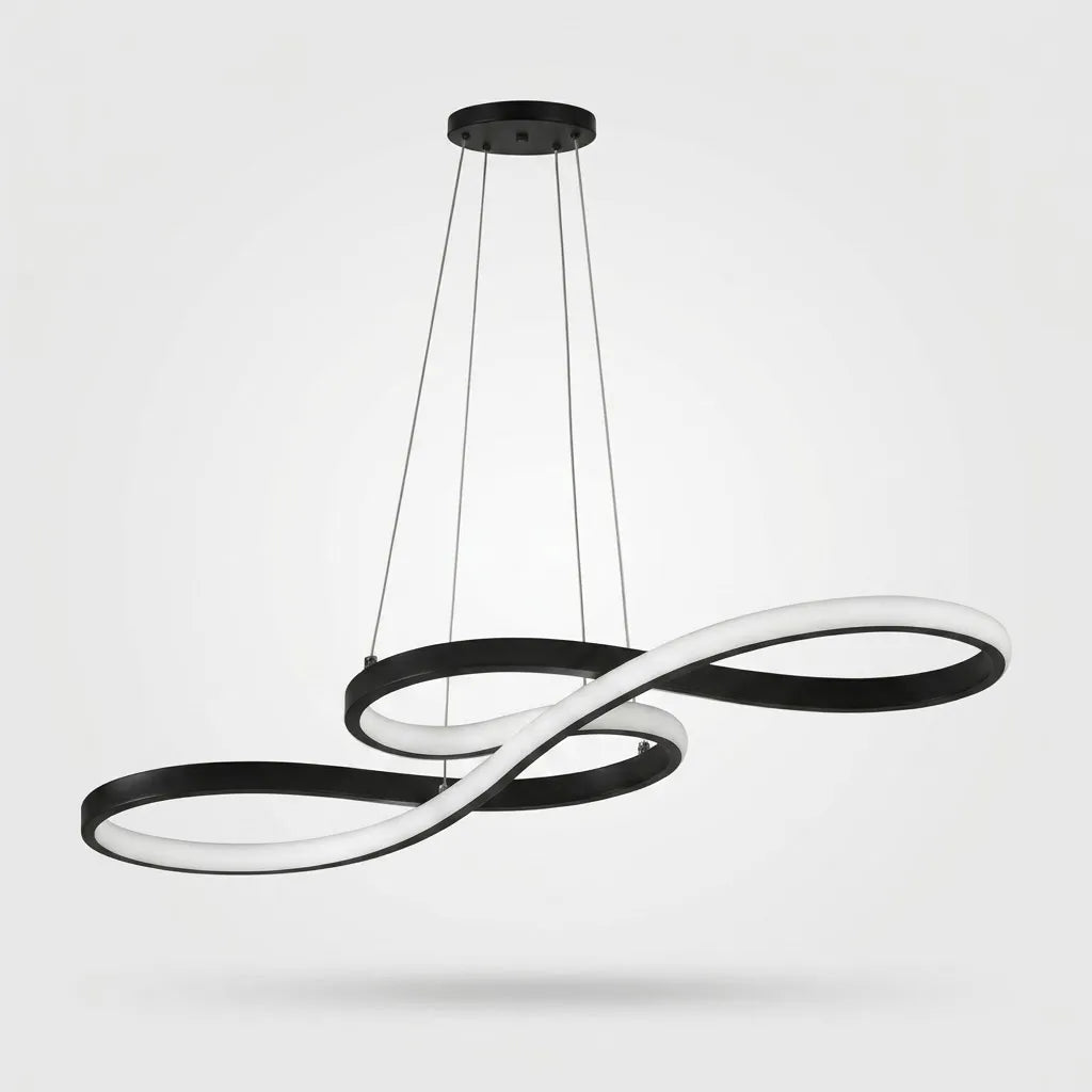 Lustre LED - Boucle Fluide | Éclisa