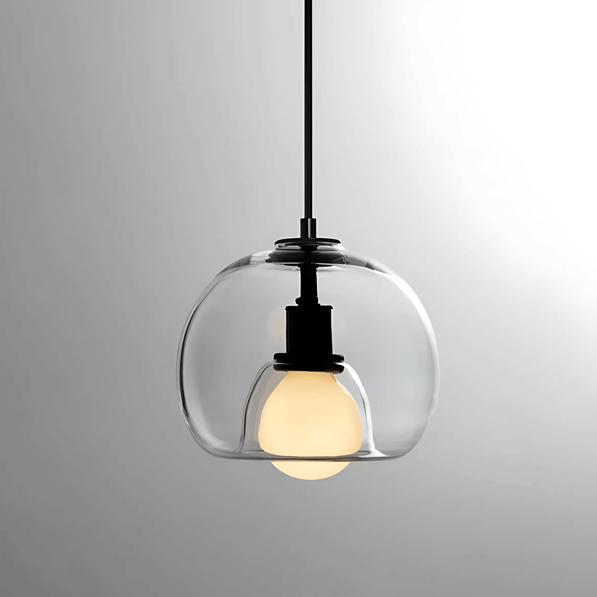 Suspension Verre Soufflé - Sphère Artisanale | Clydéa