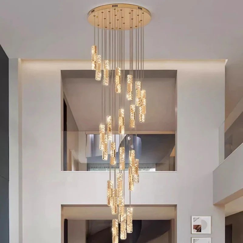 Lustre Spirale - Spécial Grande Hauteur | Hélissa
