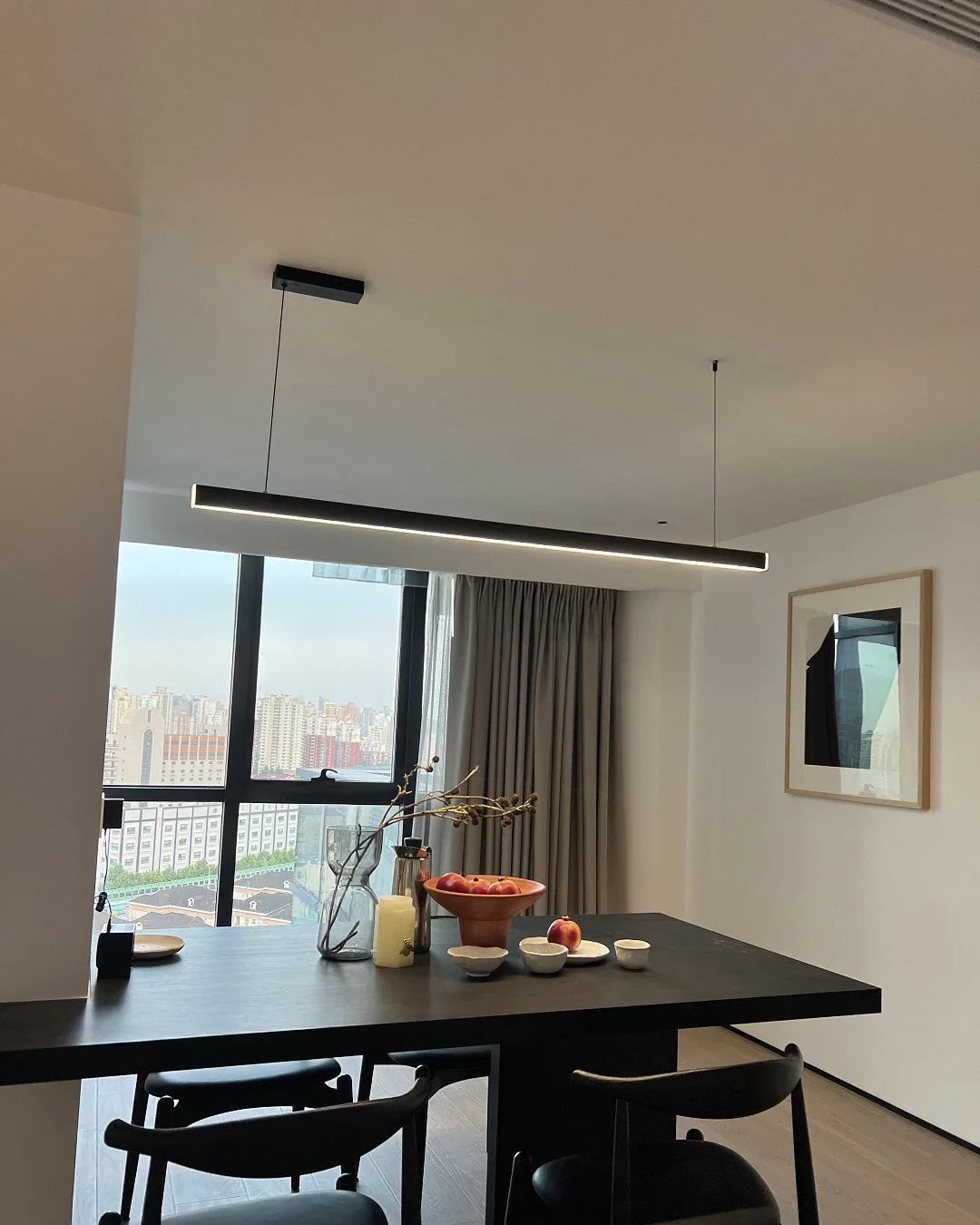 Suspension LED Extra-Longue - Ligne Épurée | Longéa