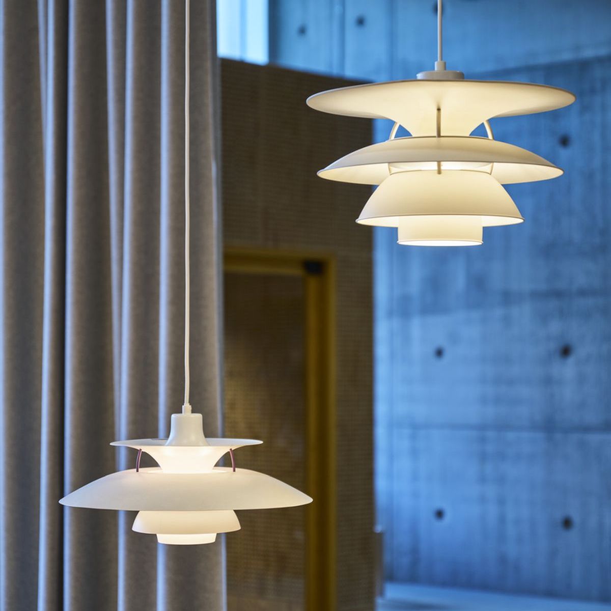 Suspension Scandinave - Trois Abat-jour Superposés | Phénia
