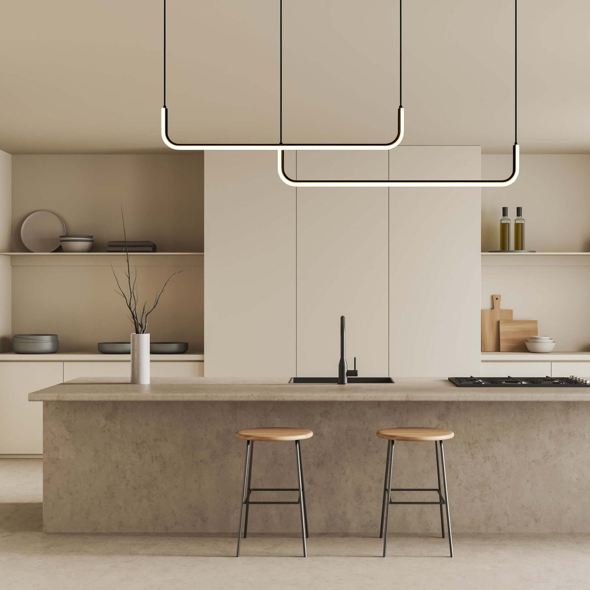 Suspension Métal - Cuisine & Îlot | Dumonia