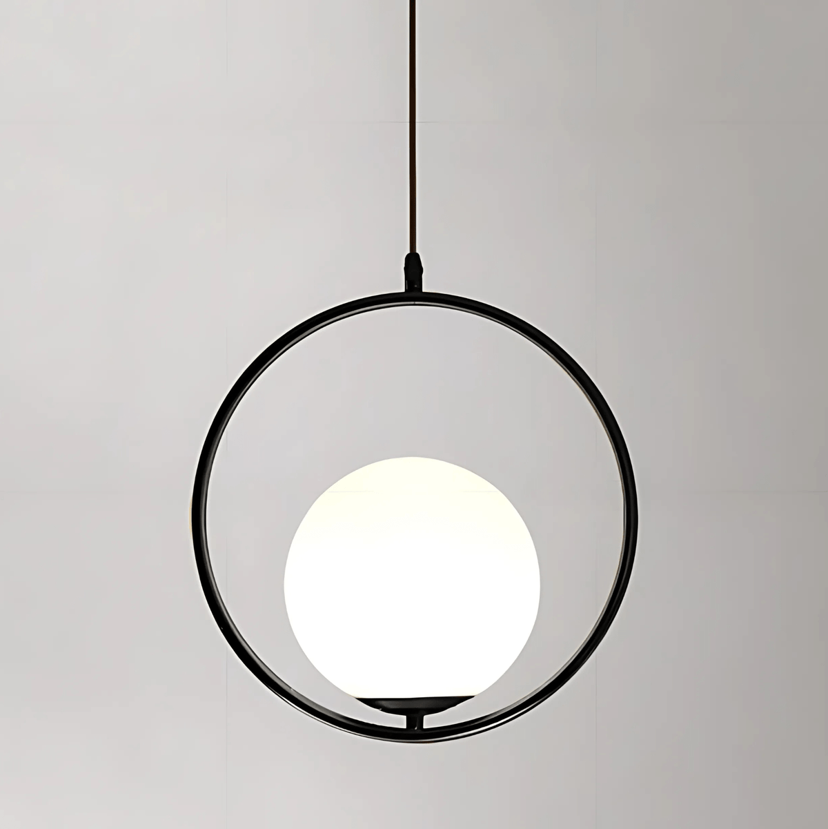 Suspension Art Déco - Globe Givré | Hausséa