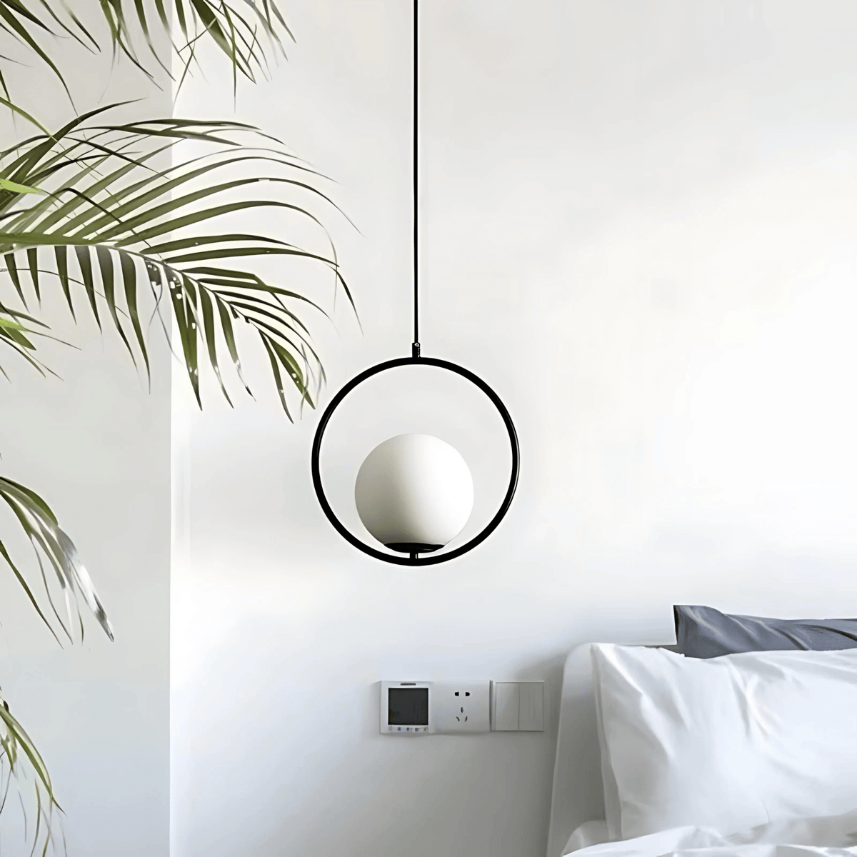 Suspension Art Déco - Globe Givré | Hausséa