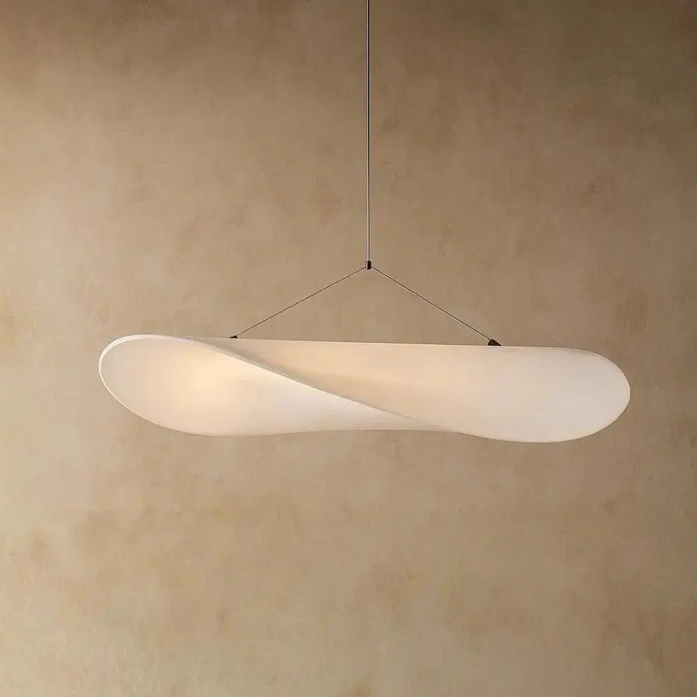 Suspension Japandi - Voile Plissé LED | Luméa