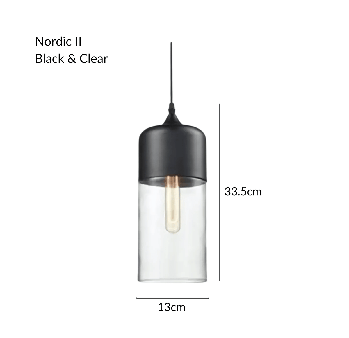 Suspension Nordique - Métal & Verre Soufflé | Nordhéa