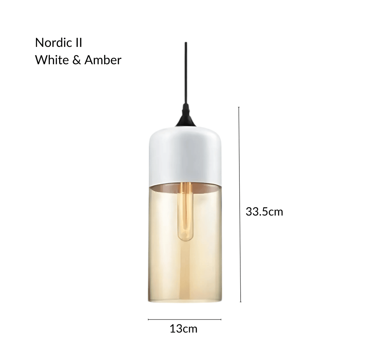 Suspension Nordique - Métal & Verre Soufflé | Nordhéa