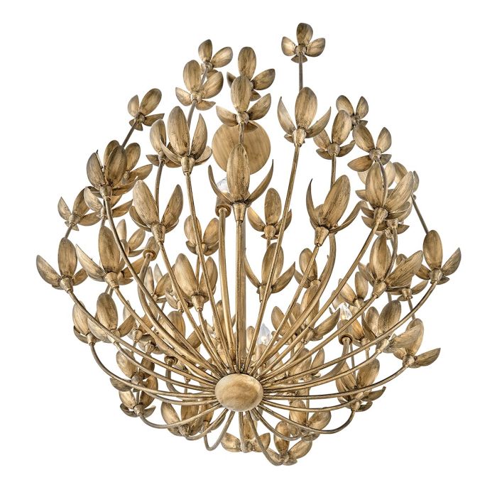 Lustre Moderne 6 Lumières - Or Bruni | Floréane